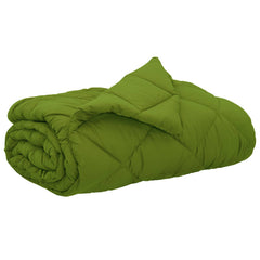 vidaXL Summer Duvet 220 x 240 cm Summer 200 gsm Green 2