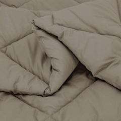 vidaXL Summer Duvet 220 x 240 cm Summer 200 gsm Light Grey 5