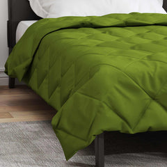 vidaXL Full Year Duvet Green 140 x 220 cm Microfiber 4