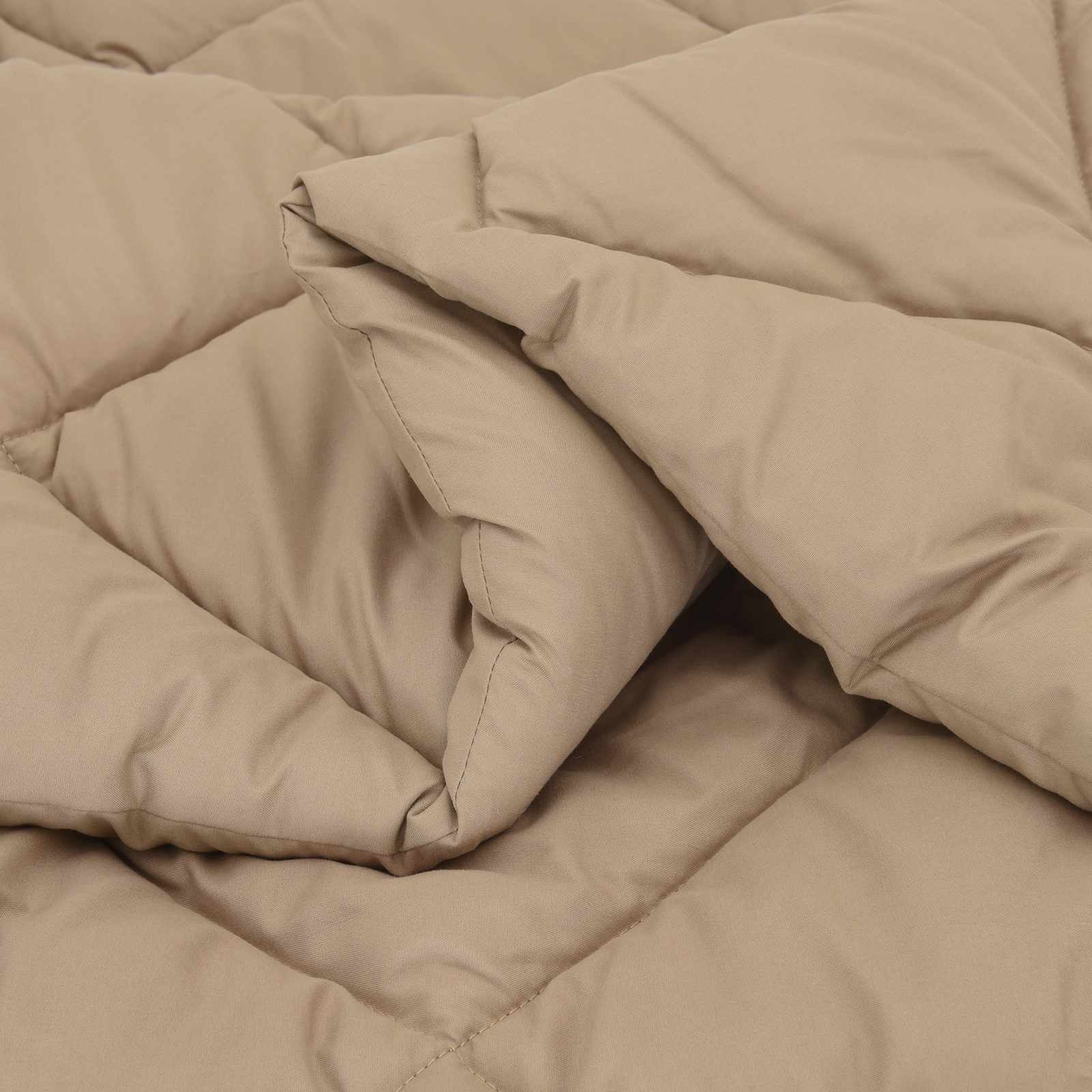 vidaXL Full Year Duvet 140 x 200 cm 300 gsm Taupe 5