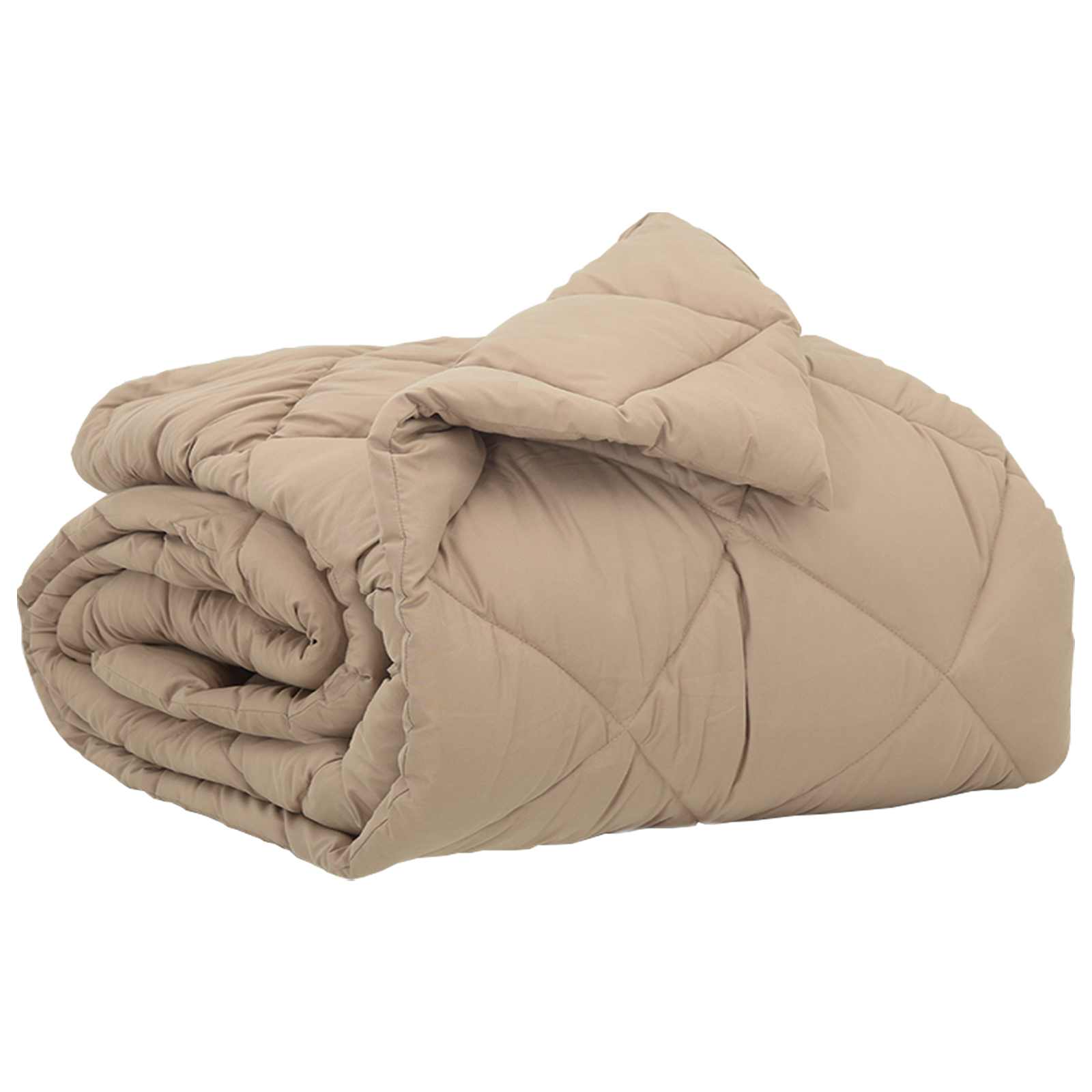vidaXL Full Year Duvet 135 x 220 cm 300 gsm Taupe 2