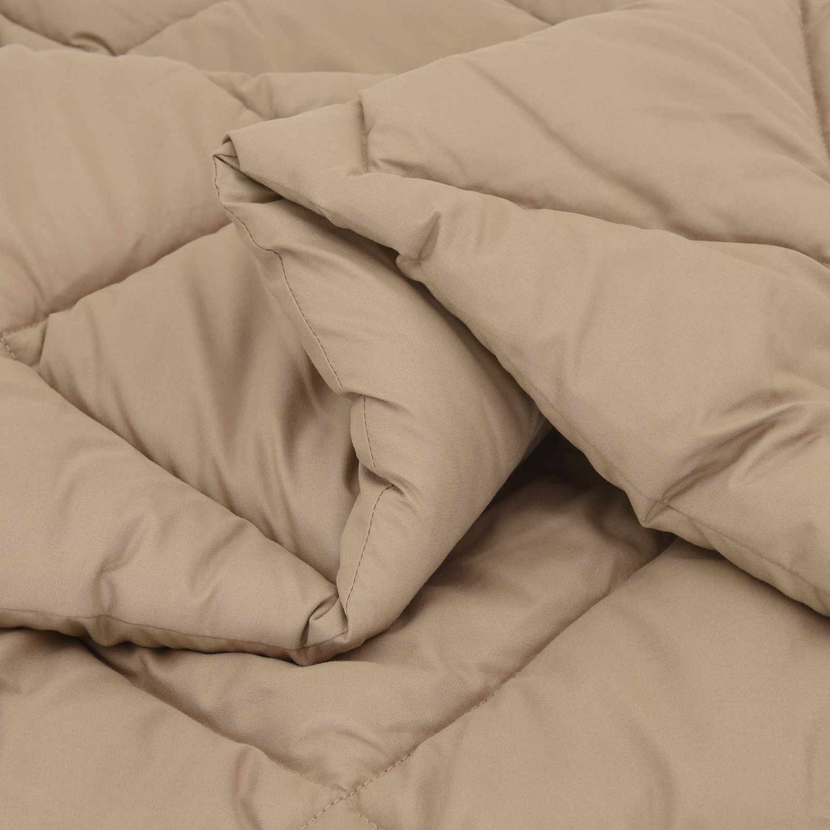 vidaXL Full Year Duvet 155 x 220 cm 300 gsm Taupe 5