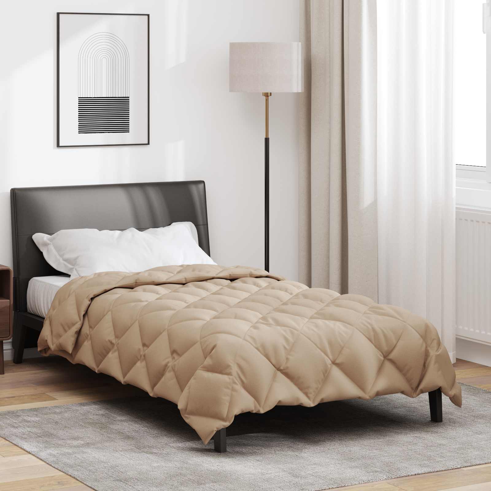 vidaXL Winter Duvet 155 x 220 cm 450 gsm Microfiber (100% Polyester) 1