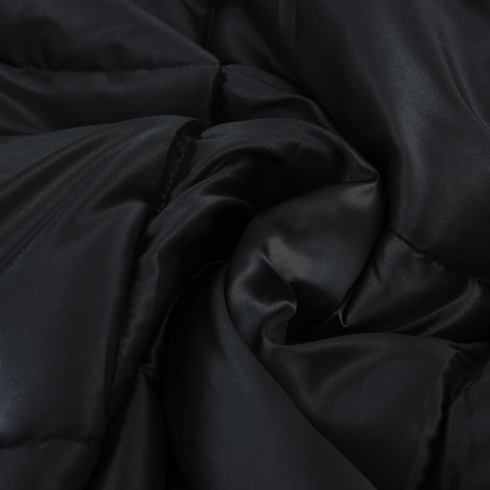 vidaXL Summer Duvet Black 200 x 220 cm Satin and Microfiber 6