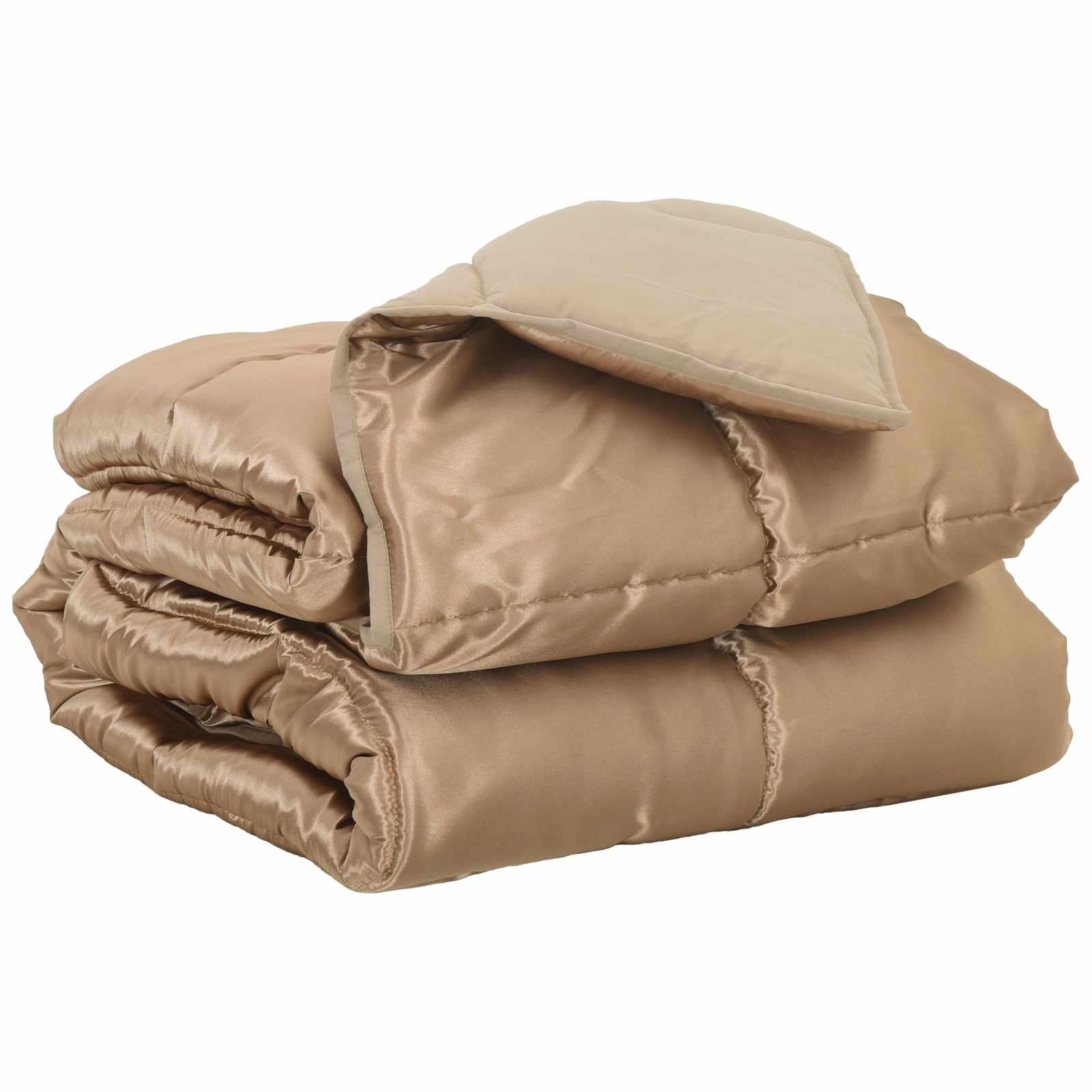 vidaXL Full Year Duvet 155 x 200 cm 300 gsm Gold 2