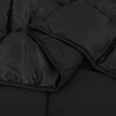 vidaXL Full Year Duvet 155 x 200 cm 300 gsm Black 5