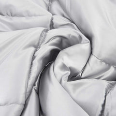 vidaXL Winter Duvet 240 x 260 cm 450 gsm Silver 6