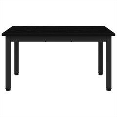Coffee Table 70 x 50 x 36 cm Engineered Wood Black oak