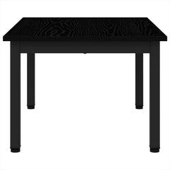 Coffee Table 70 x 50 x 36 cm Engineered Wood Black oak