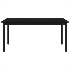 vidaXL Coffee Table Black Oak 100 x 50 x 45 cm Engineered Wood 5