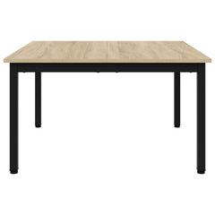 vidaXL Coffee Table Sonoma 80 x 80 x 45 cm Engineered Wood 5
