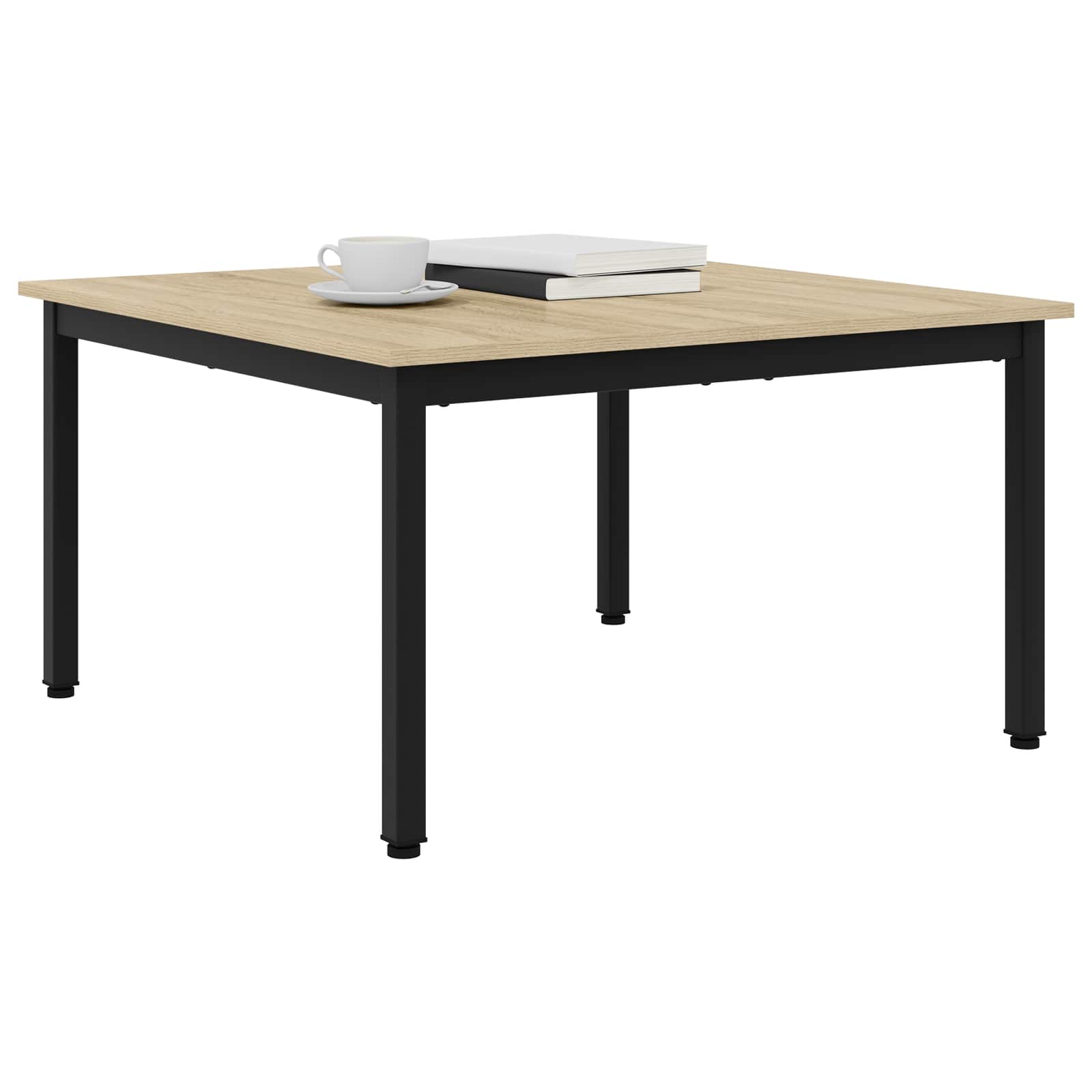 vidaXL Coffee Table Sonoma 80 x 80 x 45 cm Engineered Wood 3