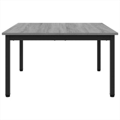 vidaXL Coffee Table Grey Sonoma 80 x 80 x 45 cm Engineered Wood 5