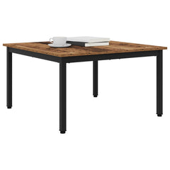 vidaXL Coffee Table Old Wood 80 x 80 x 45 cm Engineered Wood 3