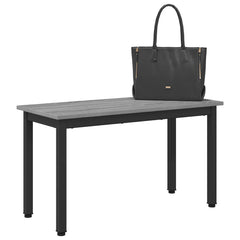 vidaXL Bench Grey Sonoma 80 x 35 x 45 cm Engineered Wood 3