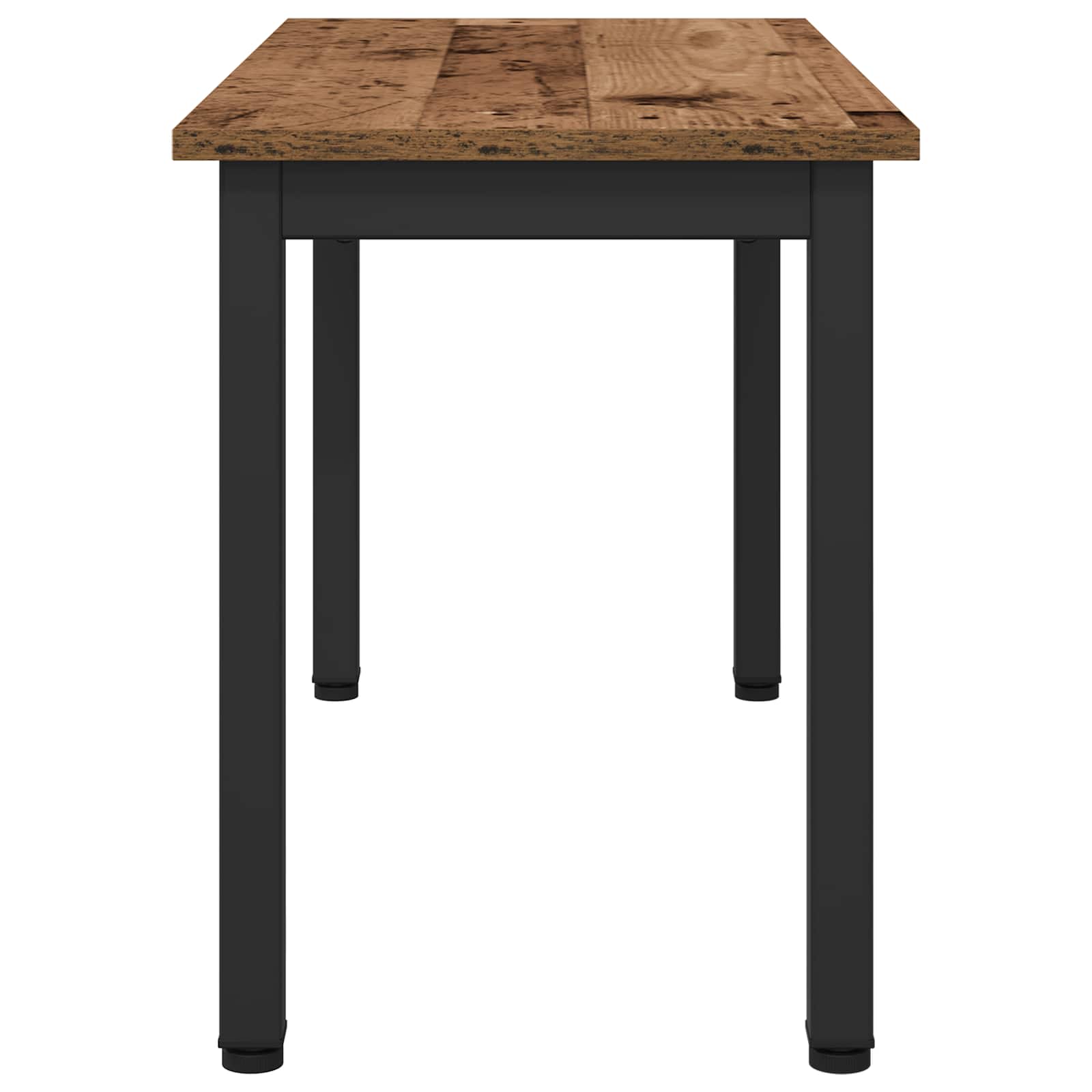vidaXL Bench Old Wood 80 x 35 x 45 cm Engineered Wood 6