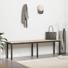 vidaXL Bench Sonoma 160 x 35 x 45 cm Engineered Wood 4