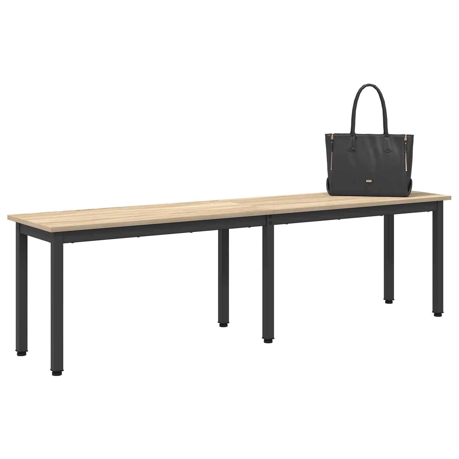 vidaXL Bench Sonoma 160 x 35 x 45 cm Engineered Wood 3