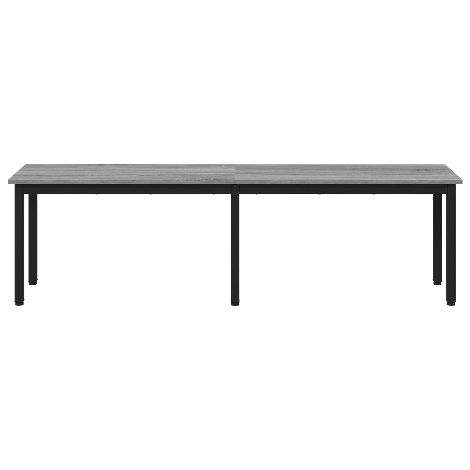 vidaXL Bench Grey Sonoma 160 x 35 x 45 cm Engineered Wood 5