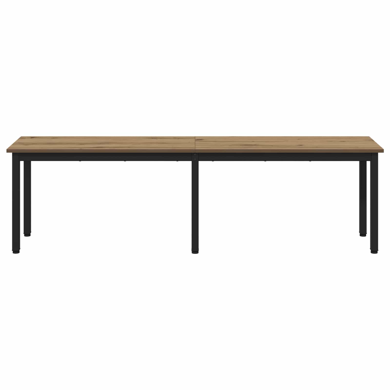 vidaXL Bench Artisian Oak 160 x 35 x 45 cm Engineered Wood 5