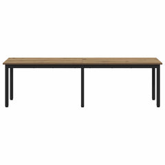 vidaXL Bench Artisian Oak 160 x 35 x 45 cm Engineered Wood 5