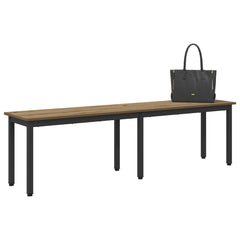vidaXL Bench Artisian Oak 160 x 35 x 45 cm Engineered Wood 3