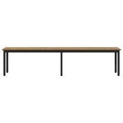 vidaXL Bench Artisian Oak 200 x 35 x 45 cm Engineered Wood 5