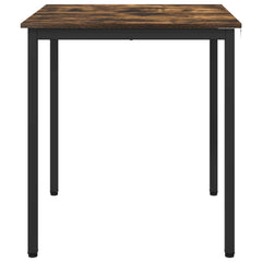 vidaXL Dining Tables 70 x 70 x 75 cm Engineered Wood Smoked Oak Square 5