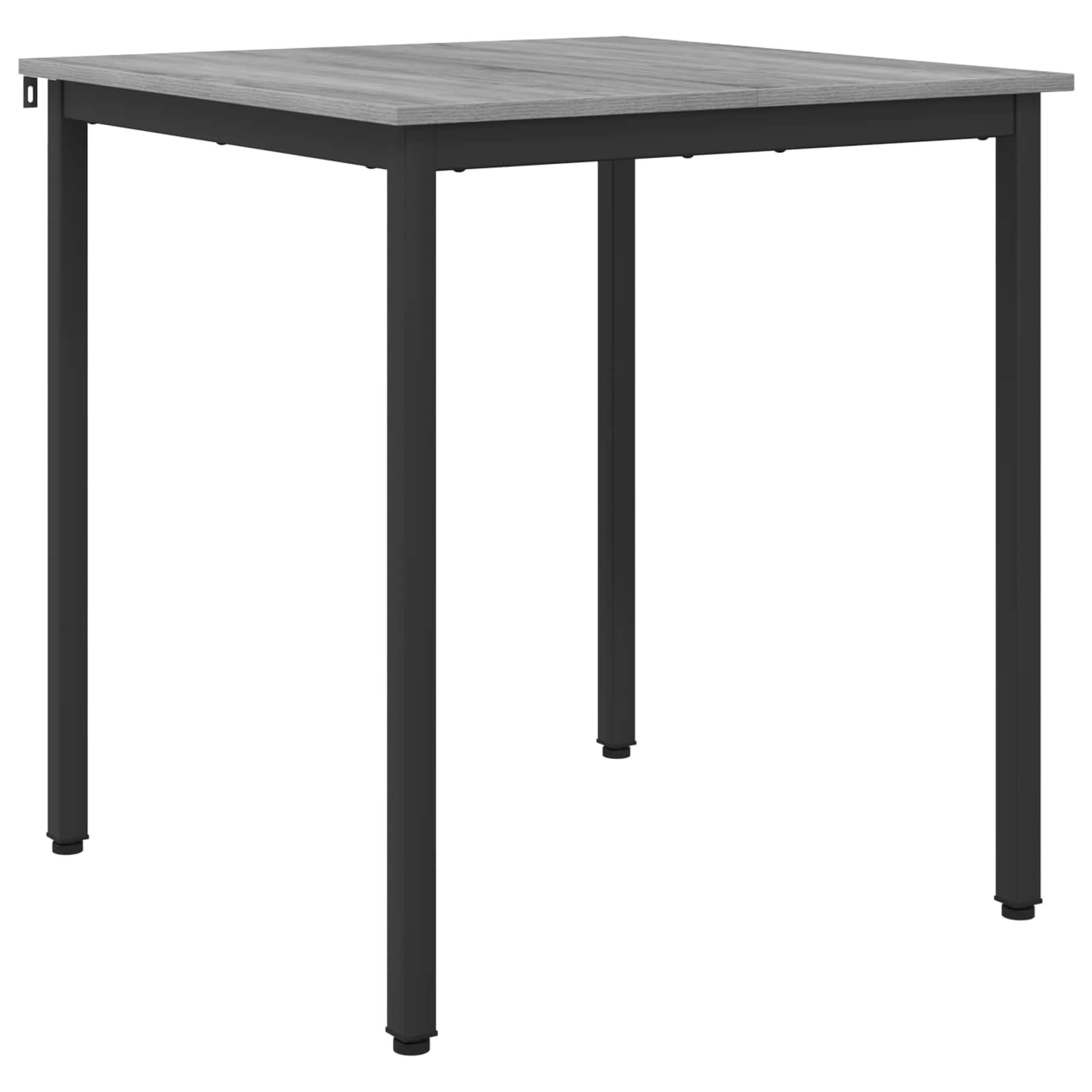 vidaXL Dining Tables 70 x 70 x 75 cm Engineered Wood Grey Sonoma 2
