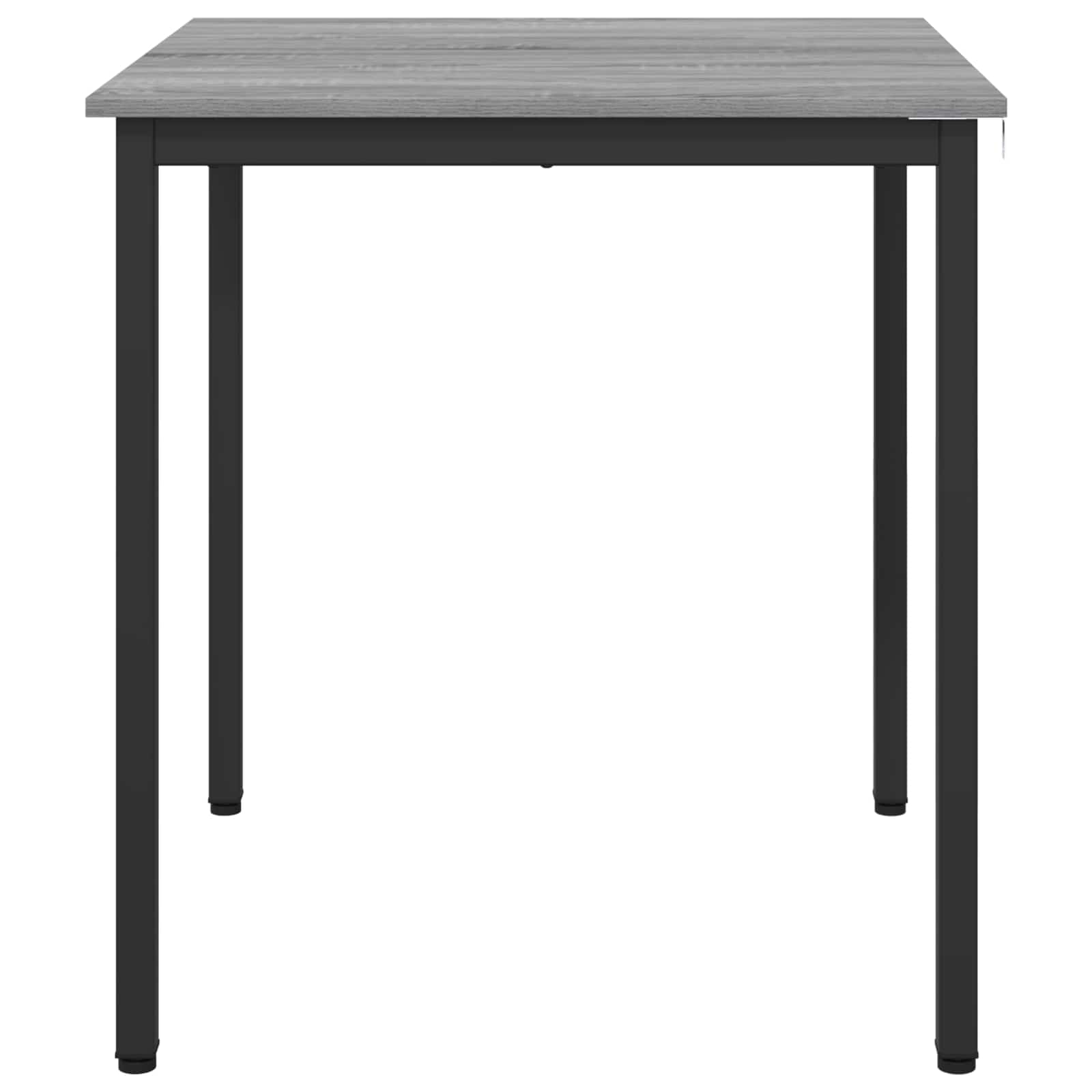 vidaXL Dining Tables 70 x 70 x 75 cm Engineered Wood Grey Sonoma 5