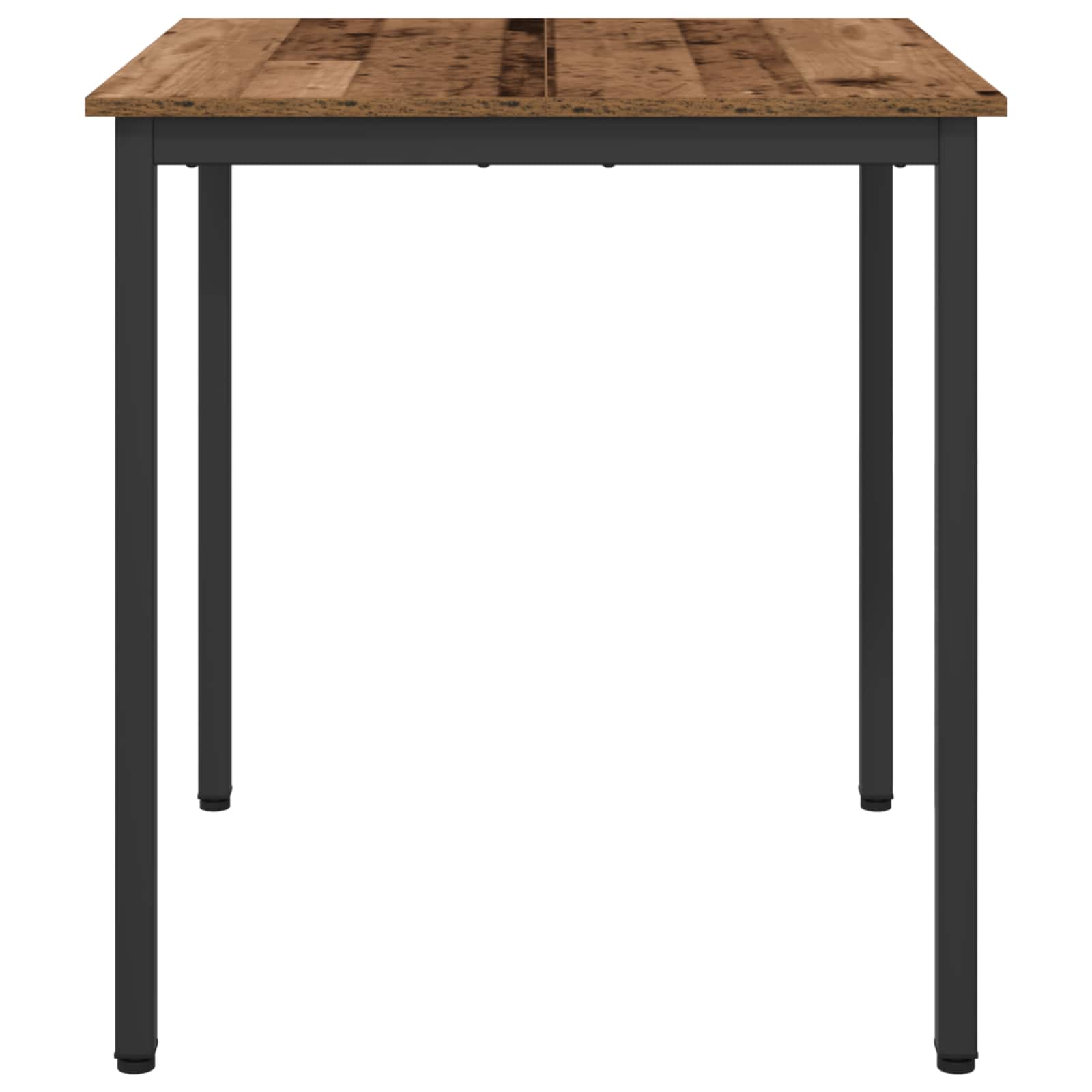 vidaXL Dining Tables 70 x 70 x 75 cm Engineered Wood Oak Wood Square 6