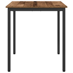 vidaXL Dining Tables 70 x 70 x 75 cm Engineered Wood Oak Wood Square 6