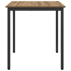 vidaXL Dining Tables 70 x 70 x 75 cm Engineered Wood Artisan Oak 6