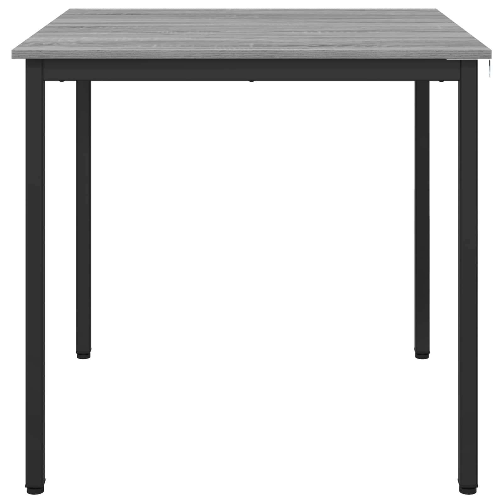 vidaXL Dining Tables 80 x 80 x 75 cm Engineered Wood Grey Sonoma 5