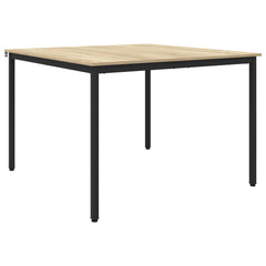 vidaXL Dining Tables 110 x 110 x 75 cm Engineered Wood Sonoma Oak 2