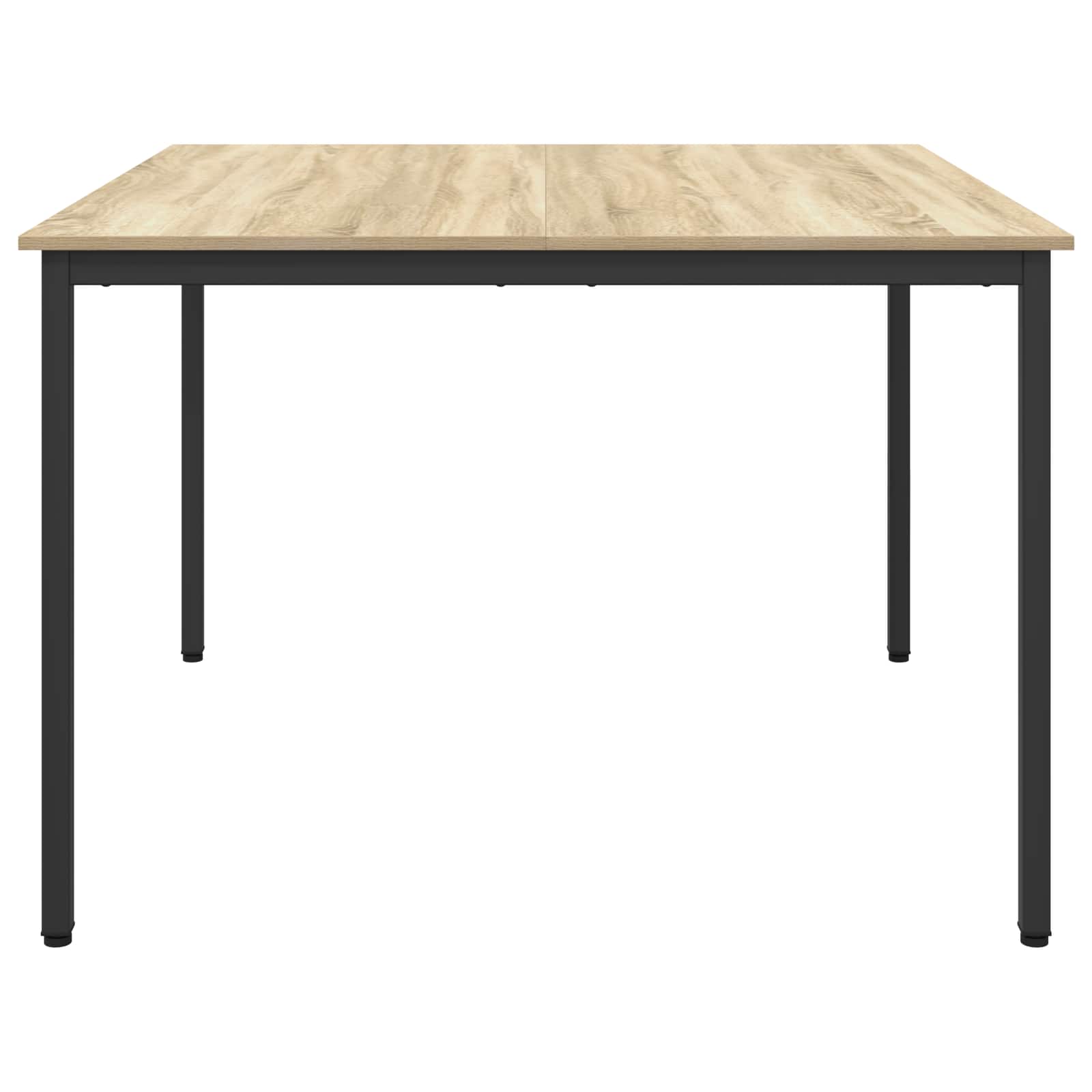 vidaXL Dining Tables 110 x 110 x 75 cm Engineered Wood Sonoma Oak 6
