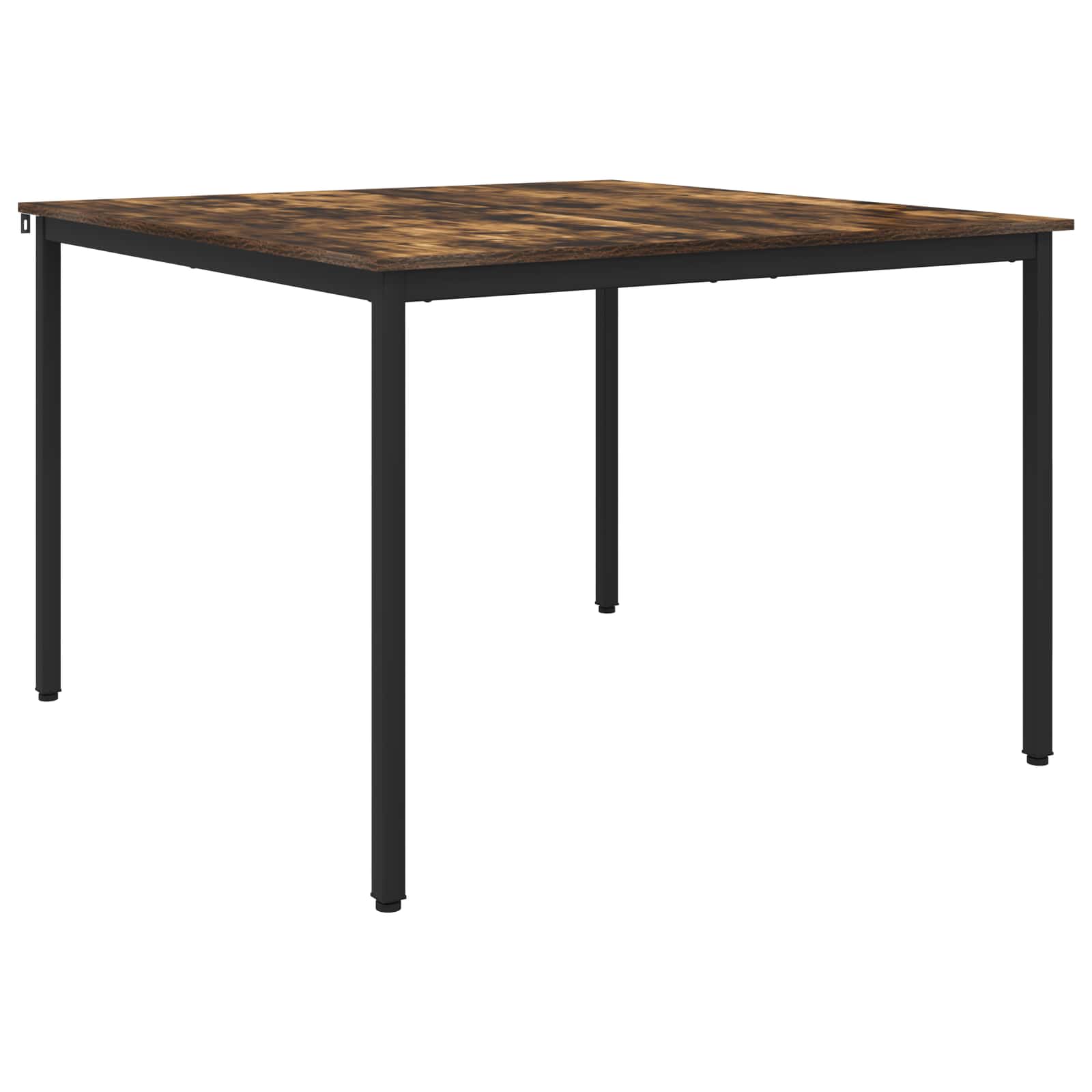 vidaXL Dining Tables 110 x 110 x 75 cm Engineered Wood Smoked Oak 2