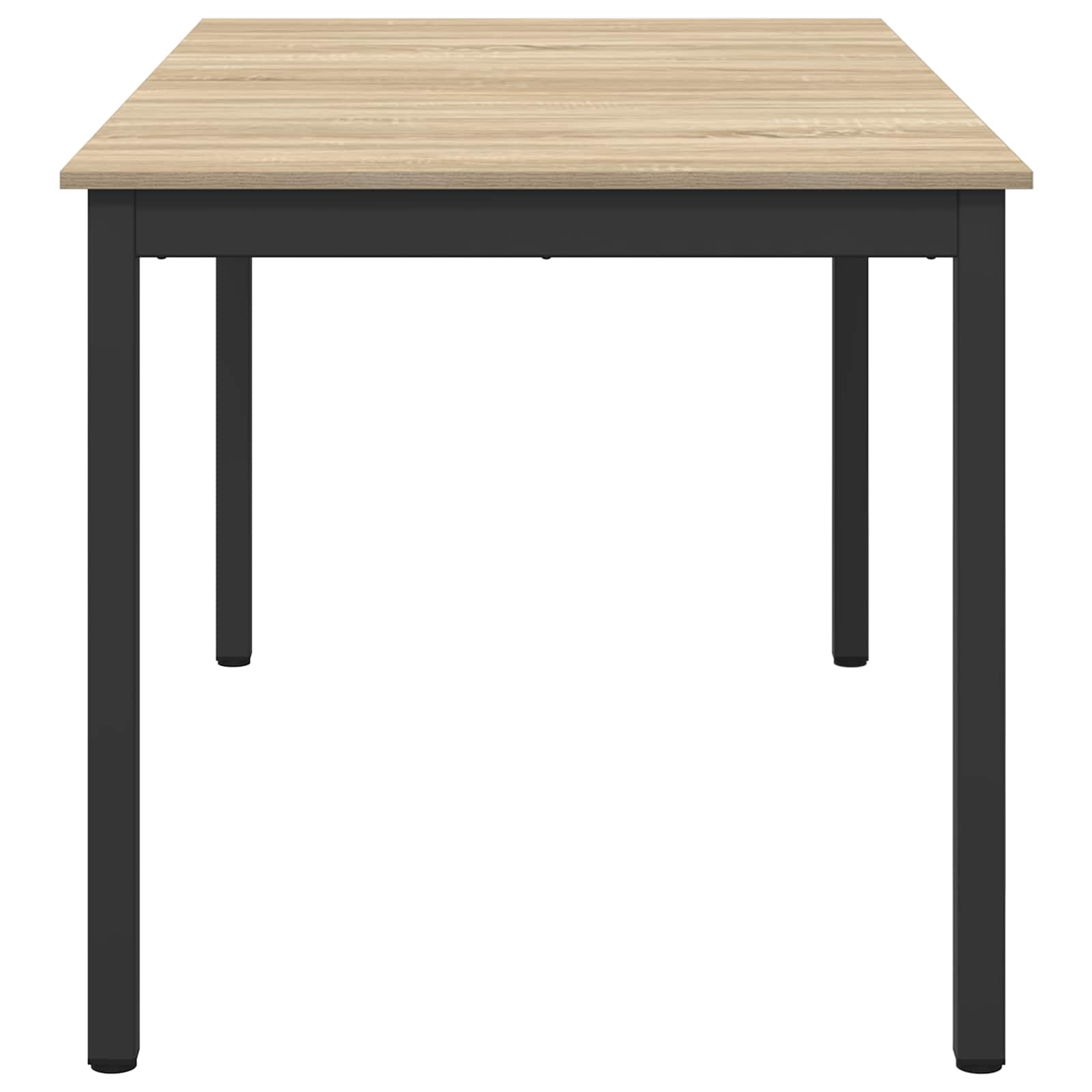 vidaXL Dining Tables 140 x 80 x 75 cm Engineered Wood Sonoma Oak 6