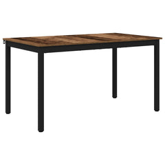 vidaXL Dining Tables 140 x 80 x 75 cm Engineered Wood Oak Wood 2