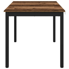 vidaXL Dining Tables 140 x 80 x 75 cm Engineered Wood Oak Wood 6