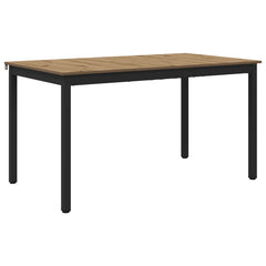 vidaXL Dining Tables 140 x 80 x 75 cm Engineered Wood Artisan Oak 2