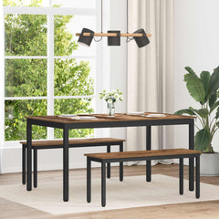 vidaXL Dining Tables Engineered Wood Old Wood