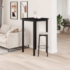 vidaXL Standing Bar Table Engineered Wood Square 4