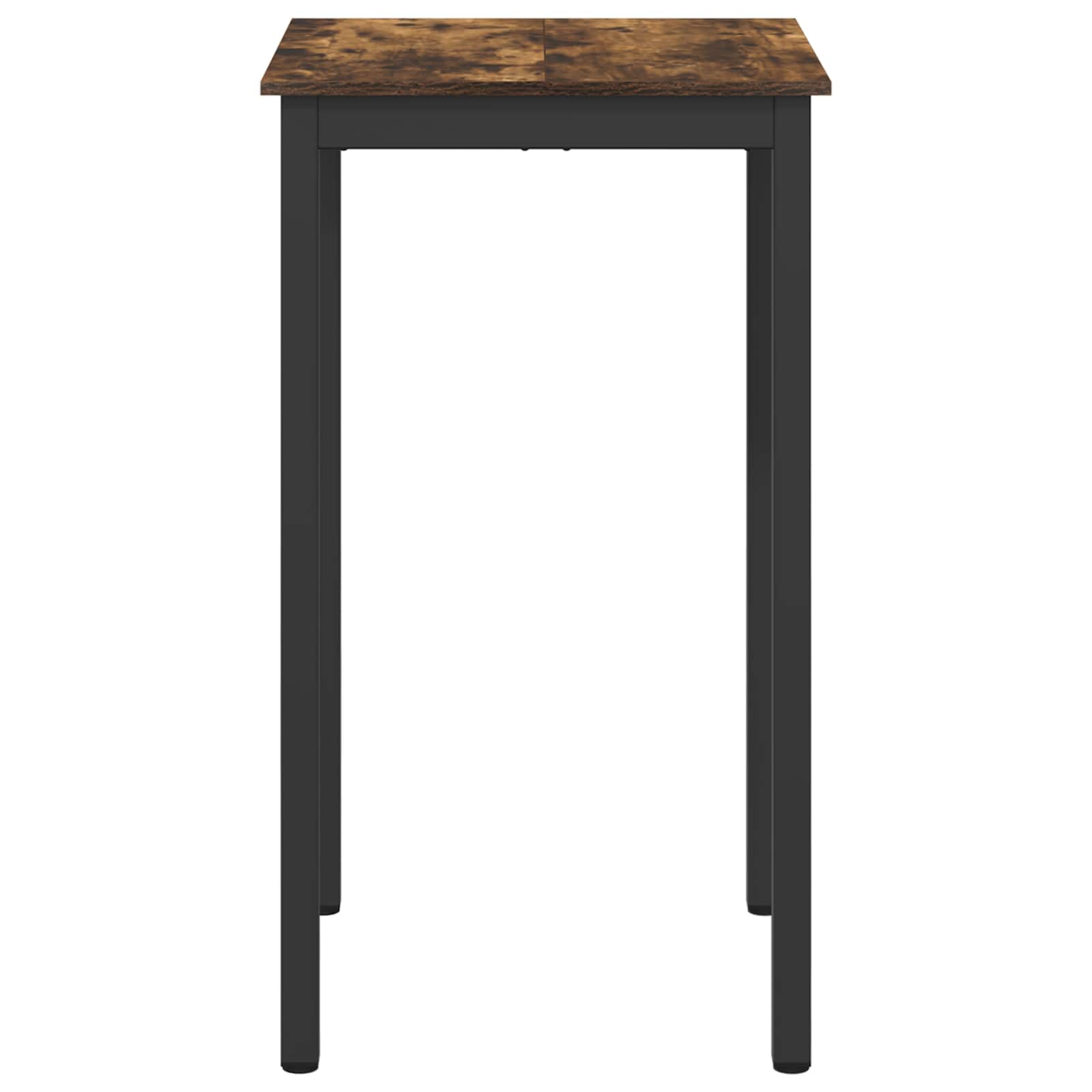 vidaXL Standing Bar Table Engineered Wood Square 6