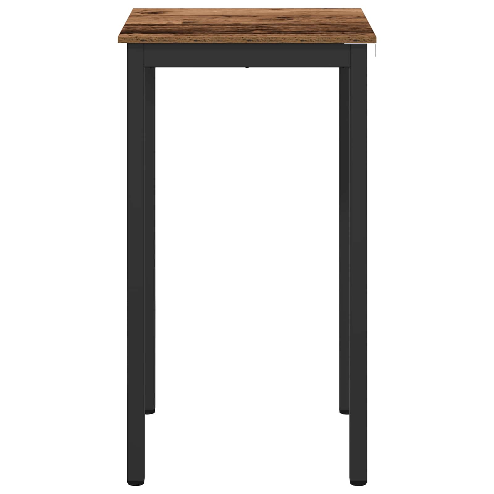 vidaXL Standing Bar Table Engineered Wood Square 5