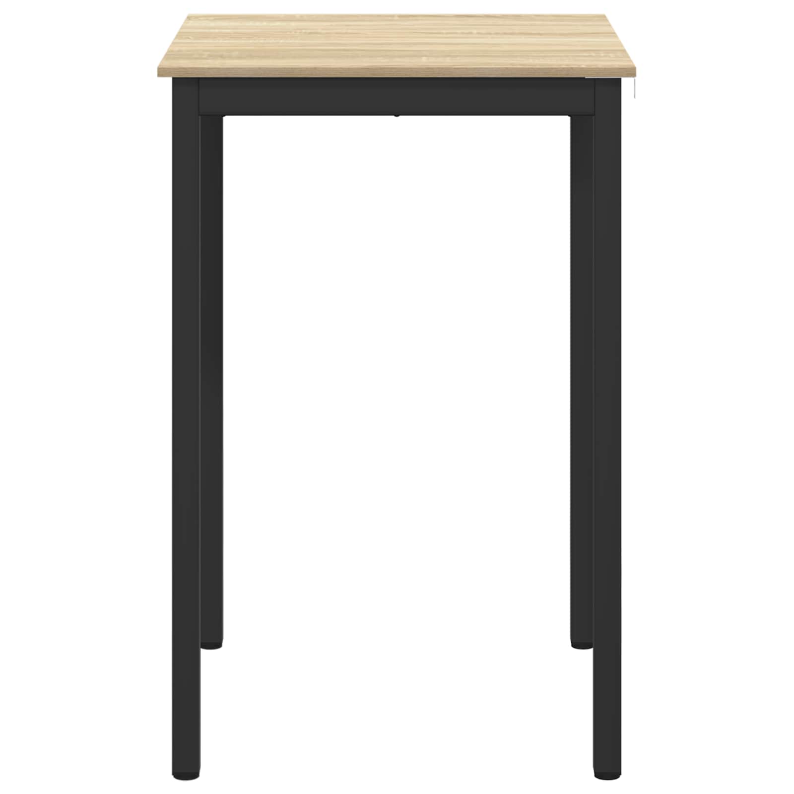 vidaXL Standing Bar Table Engineered Wood Square 5