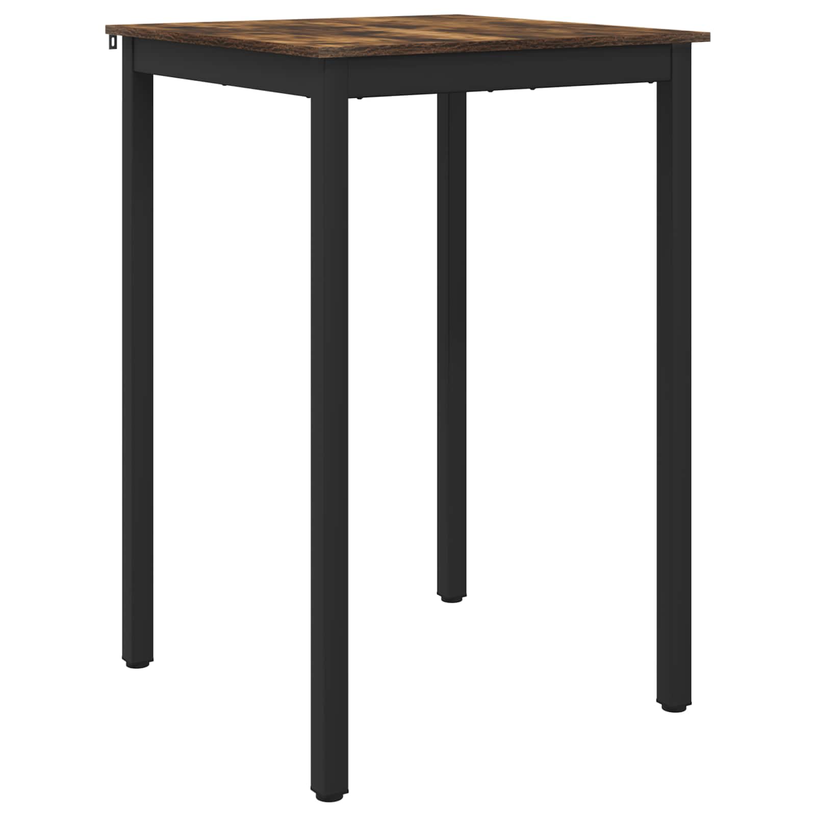 vidaXL Standing Bar Table Engineered Wood Square 2