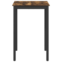 vidaXL Standing Bar Table Engineered Wood Square 6