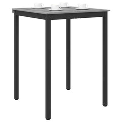 vidaXL Standing Bar Table Engineered Wood Square 3