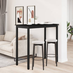vidaXL Standing Bar Table Engineered Wood Rectangular 4